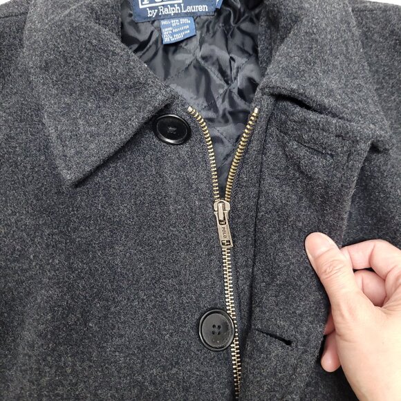 Polo By Ralph Laurent Mens Coat Wool Blend Pockets - Picture 5 of 8